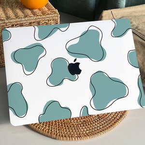 Cow Print Line MacBook Case Protect Cover for Macbook Pro 14 Case Macbook Air 13 Case Pro 13 Case, Pro 15, Pro 16, 2020 Macbook Pro Case