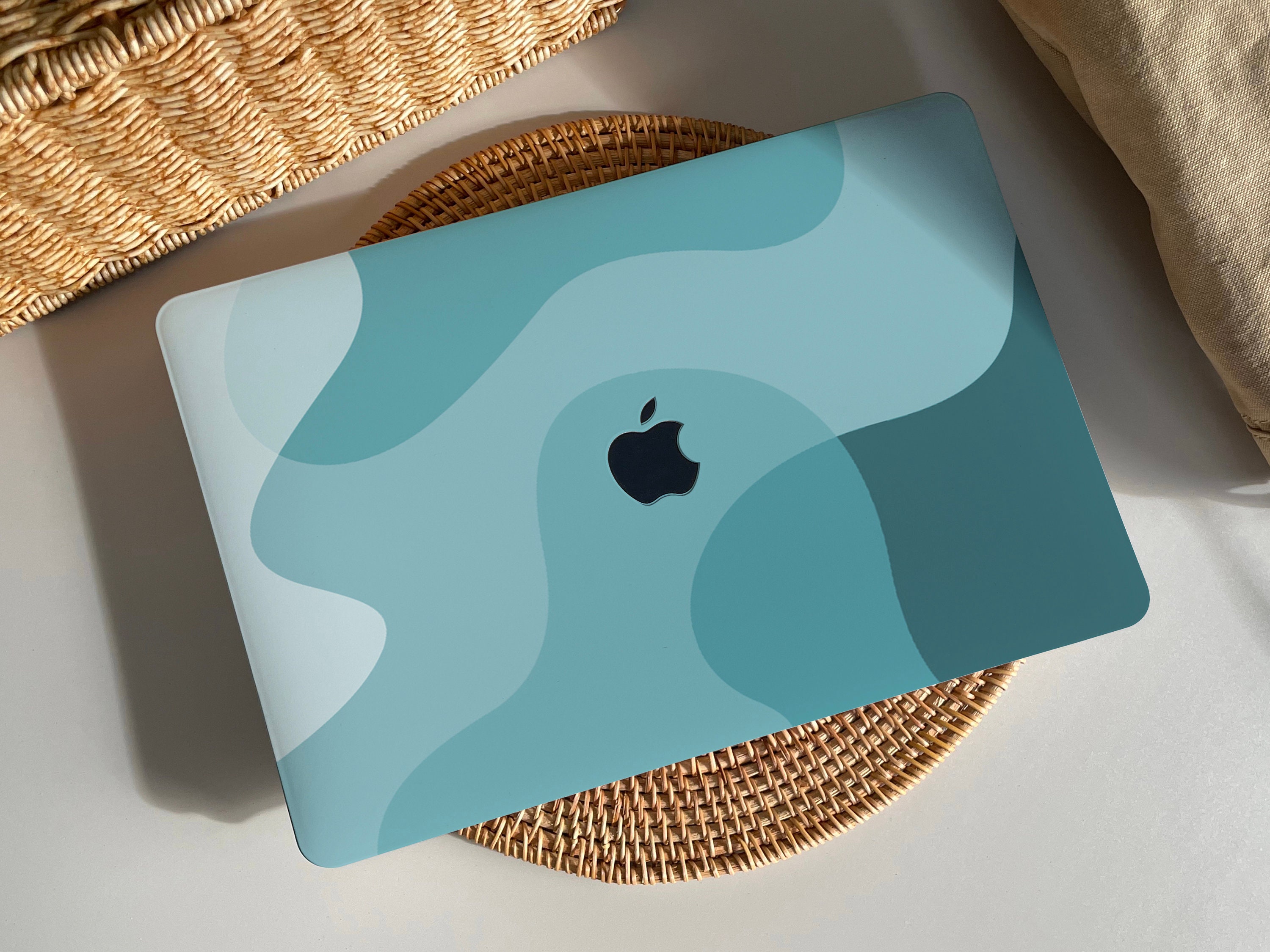 Summer Blue Waves MacBook Case Protect Cover for MacBook Pro 14