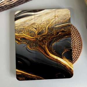 Fantastic Sunspot Spot Ripple Gold Smart Case Cover iPad 9 Case, iPad Mini 6 iPad Air iPad Pro 2021 Case, iPad Air 5 Air 4 iPad Pro 11