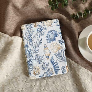 Blue Shell Personalised Kindle Case for Kindle Paperwhite 5, Custom Name Folio Case for Paperwhite 2022, 11th Gen Kindle Cover