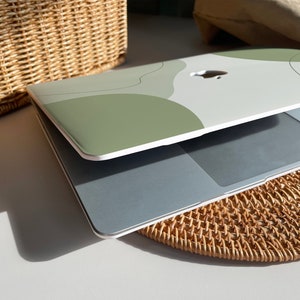 Gradient Green Lines MacBook Case Protect Cover for MacBook Pro 14 Case ...