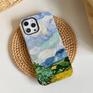 Blue Sky Painting Case For IPhone 13 Pro, 13 / 13 Pro Max 12 Pro / 12 Pro Max / 12 Mini & 11 / 11 Pro / iPhone XR, iPhone X