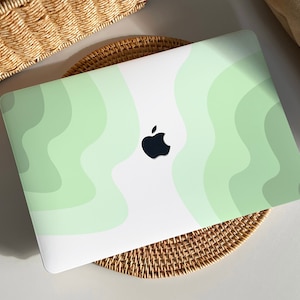 Gradual Printing Green MacBook Case Protect Cover for Macbook Pro 14 Case Macbook Air 13 Case Pro 13 Case, Pro 15, Pro 16, 2020 Macbook Case