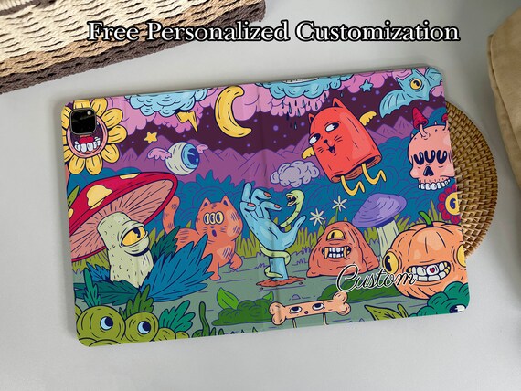 Funny Monsters Magnetic Smart Case Cover iPad 9 Case, iPad Mini 6