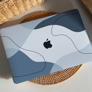 Naval Messy Graphics MacBook Case Protect Cover for Macbook Pro 14 Case Macbook Air 13 Case Pro 13 Case, Pro 15, Pro 16, 2020 Macbook Case