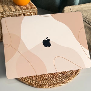 Camel Line Abstract MacBook Case Protect Cover for Macbook Pro 14 Case Macbook Air 13 Case Pro 13 Case, Pro15, Pro 16, Mac A2991 A2992 A2918