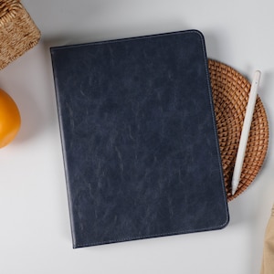 Custodia Smart Case Magnetica in Pelle Blu Scuro per iPad 9, Custodia per iPad Mini 6, Custodia per iPad Air, Custodia per iPad Pro 2021, Custodia per iPad Air 5, Custodia per iPad Air 4, Custodia per iPad Pro 11