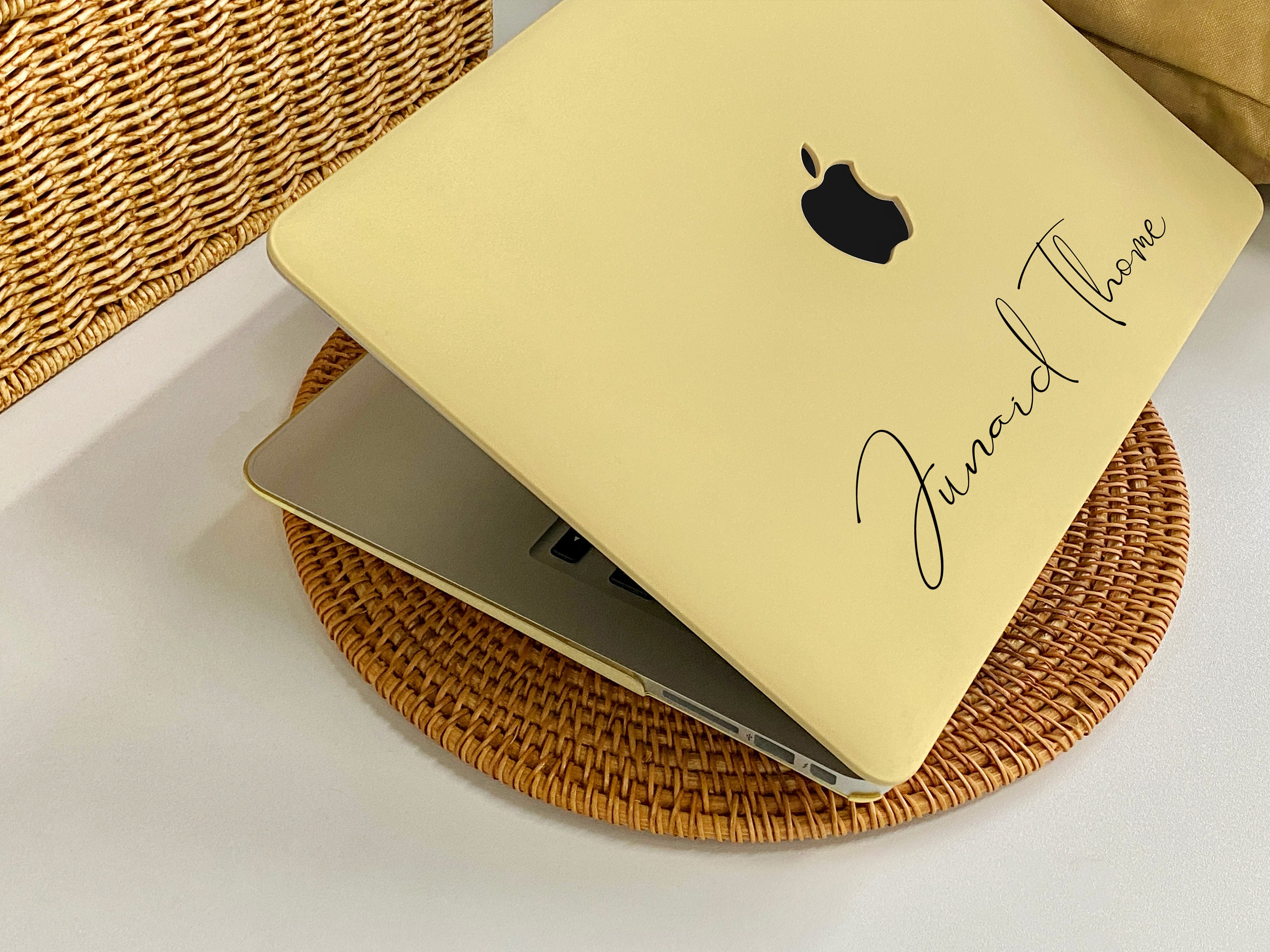 Pale Yellow MacBook Case Protect Cover for MacBook Pro 14 Case