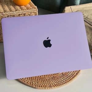 Lavender Purple MacBook Case Protect Cover for Macbook Pro 14 Case Macbook Air 13 Case Pro 13 Case, Pro 15, Pro 16, 2020 Macbook Pro Case