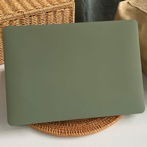 Moss Green MacBook Case Protect Cover for Macbook Pro 14 Case Macbook Air 13 Case Pro 13 Case, Pro 15, Pro 16,Macbook A2991 A2992 A2918 Case