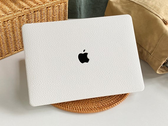 Coque rigide blanc crème pour MacBook Air 13, étui MacBook Pro 13 14 16 15  Air 13 12 pouces, étui pour ordinateur portable M2 2023 -  France