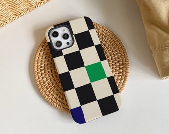 Checkerboard Hotdog iPhone Case, iPhone 15, 15 Pro, 15 Pro Max, iPhone 14 Pro Max, iPhone 14 13 12 11 Pro, iPhone XR XS Max, Phone Cover