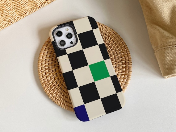 Checkerboard Hotdog iPhone Case, iPhone 15, 15 Pro, 15 Pro Max, iPhone 14 Pro Max, iPhone 14 13 12 11 Pro, iPhone XR XS Max, Phone Cover