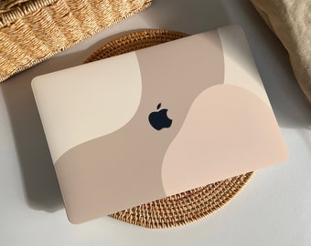 Cream Chocolate MacBook Case Protect Cover for Macbook Pro 14 Case Macbook Air 13 Case Pro 13 Case, Pro15, Pro 16, 2020 Macbook Pro Case