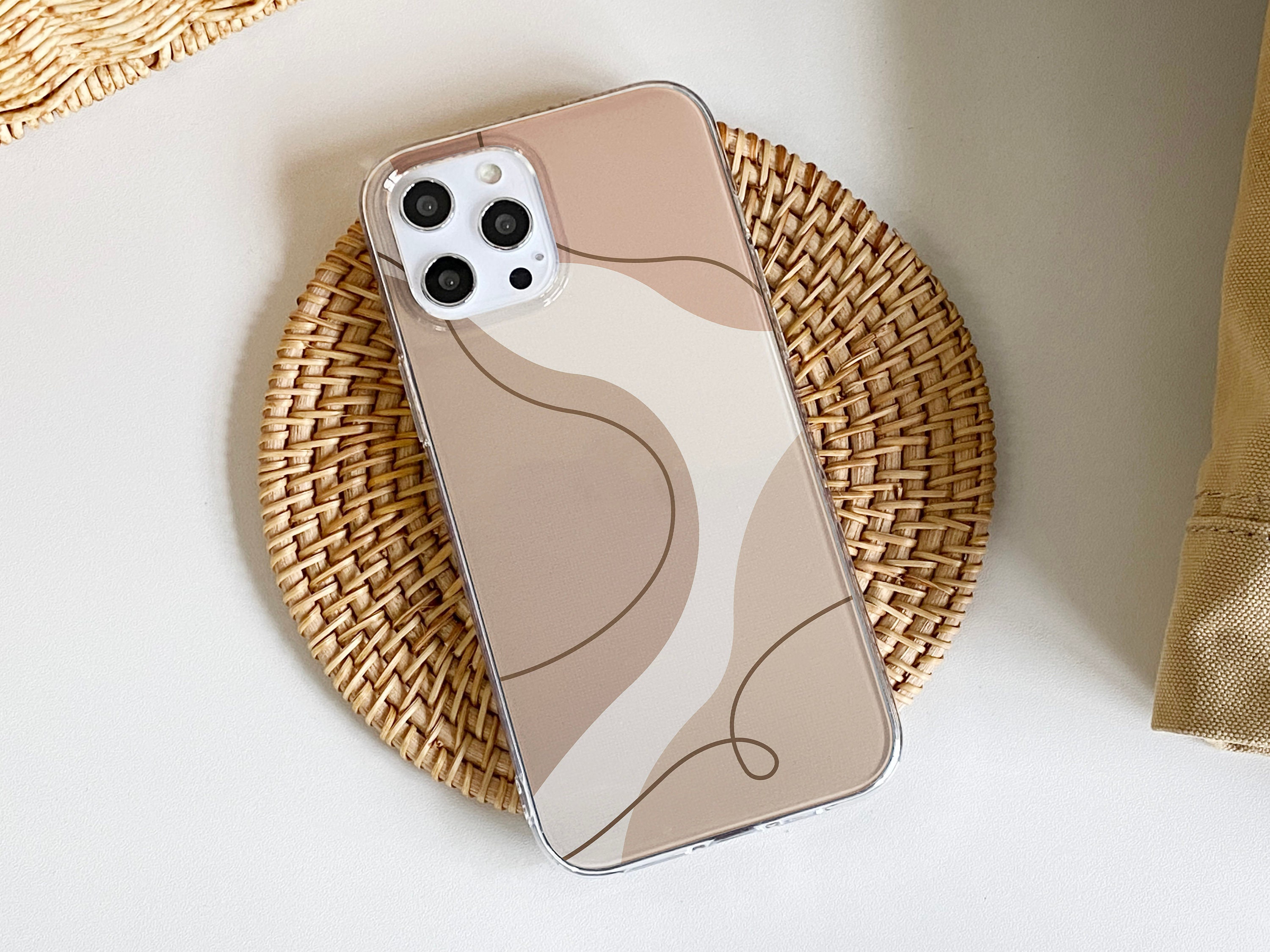 Bertini 名刺入れ ブラウン カリグラフィー