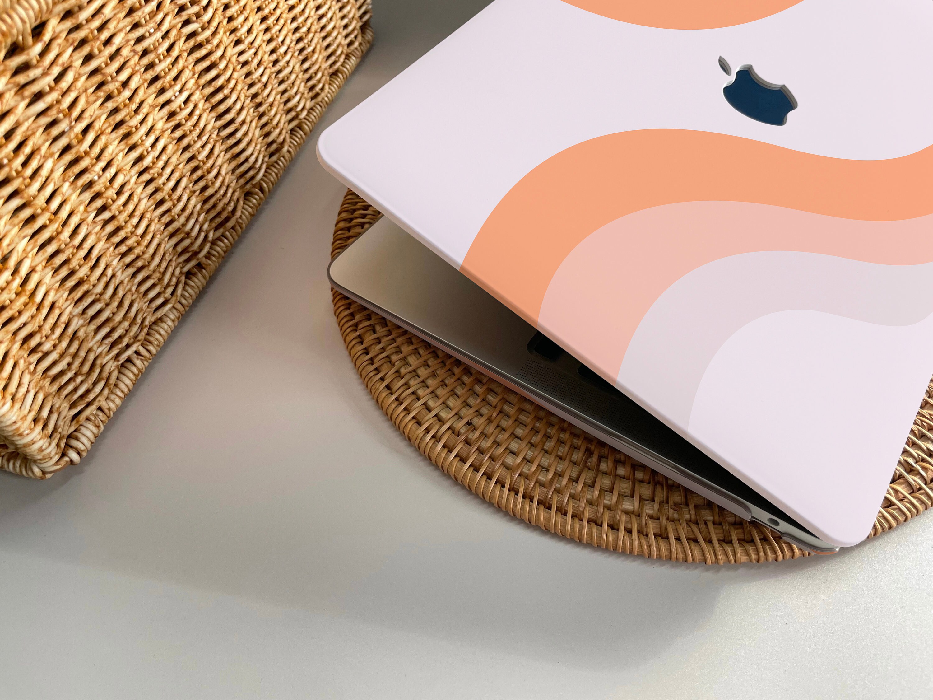 ソフトグラデーションオレンジMacBookケース保護カバーMacbook Pro 14