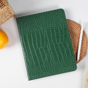 Étui magnétique intelligent en relief vert émeraude, étui pour iPad 9, étui pour iPad Mini 6, iPad Air, iPad Pro 2021, étui pour iPad Air 5 Air 4, iPad Pro 11