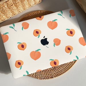 Peach wallpaper MacBook Case Protect Cover for Macbook Pro 14 Case Macbook Air 13 Case Pro 13 Case, Pro 15, Pro 16, 2020 Macbook Pro Case