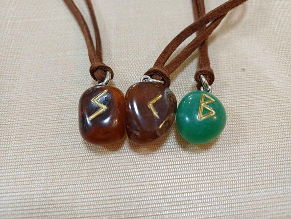 Wunjo Gebo Bindrune Amulet for Love and Happiness, Relationship