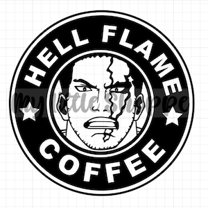 Flame Hero // SVG file // DIGITAL DOWNLOAD