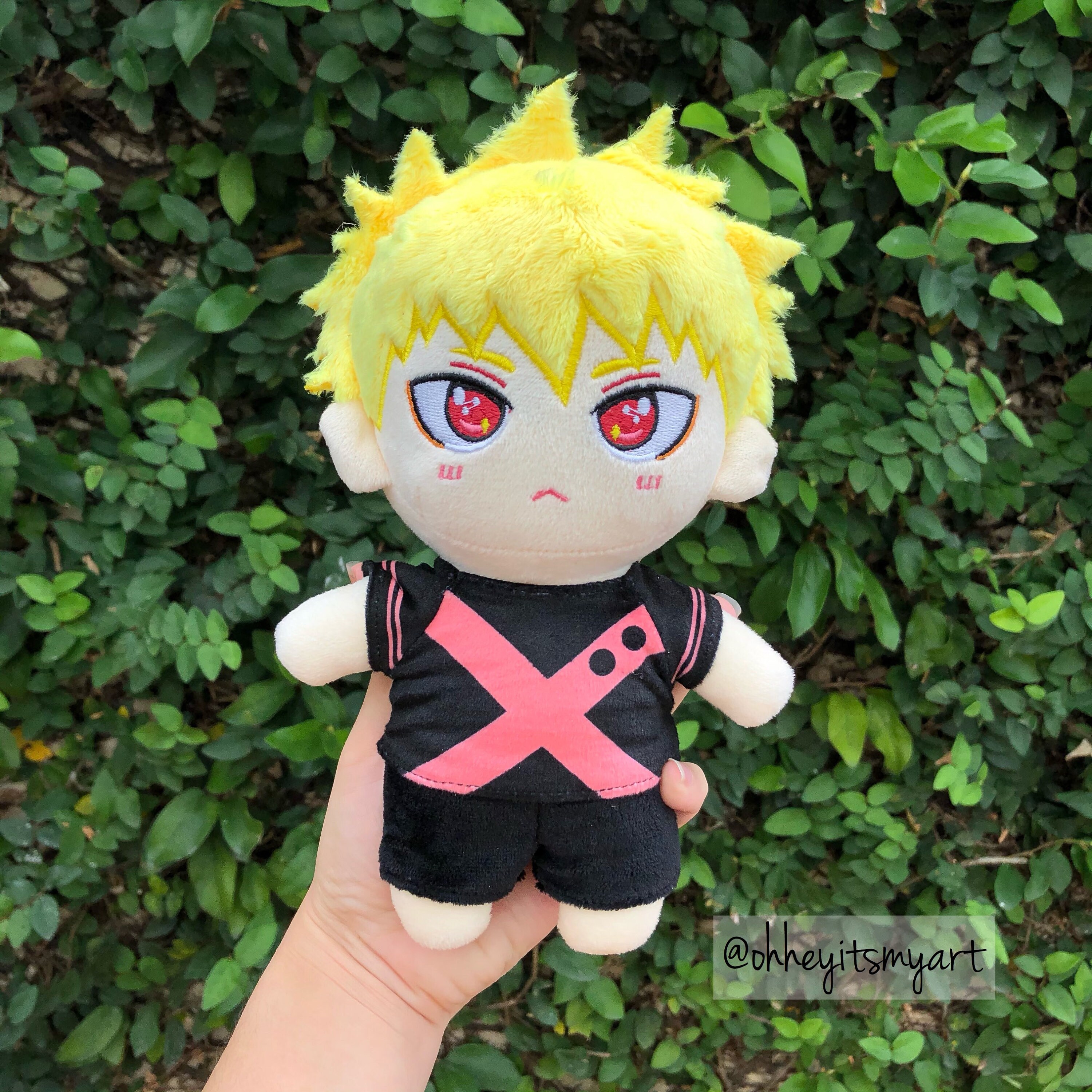 bakugou dog plush