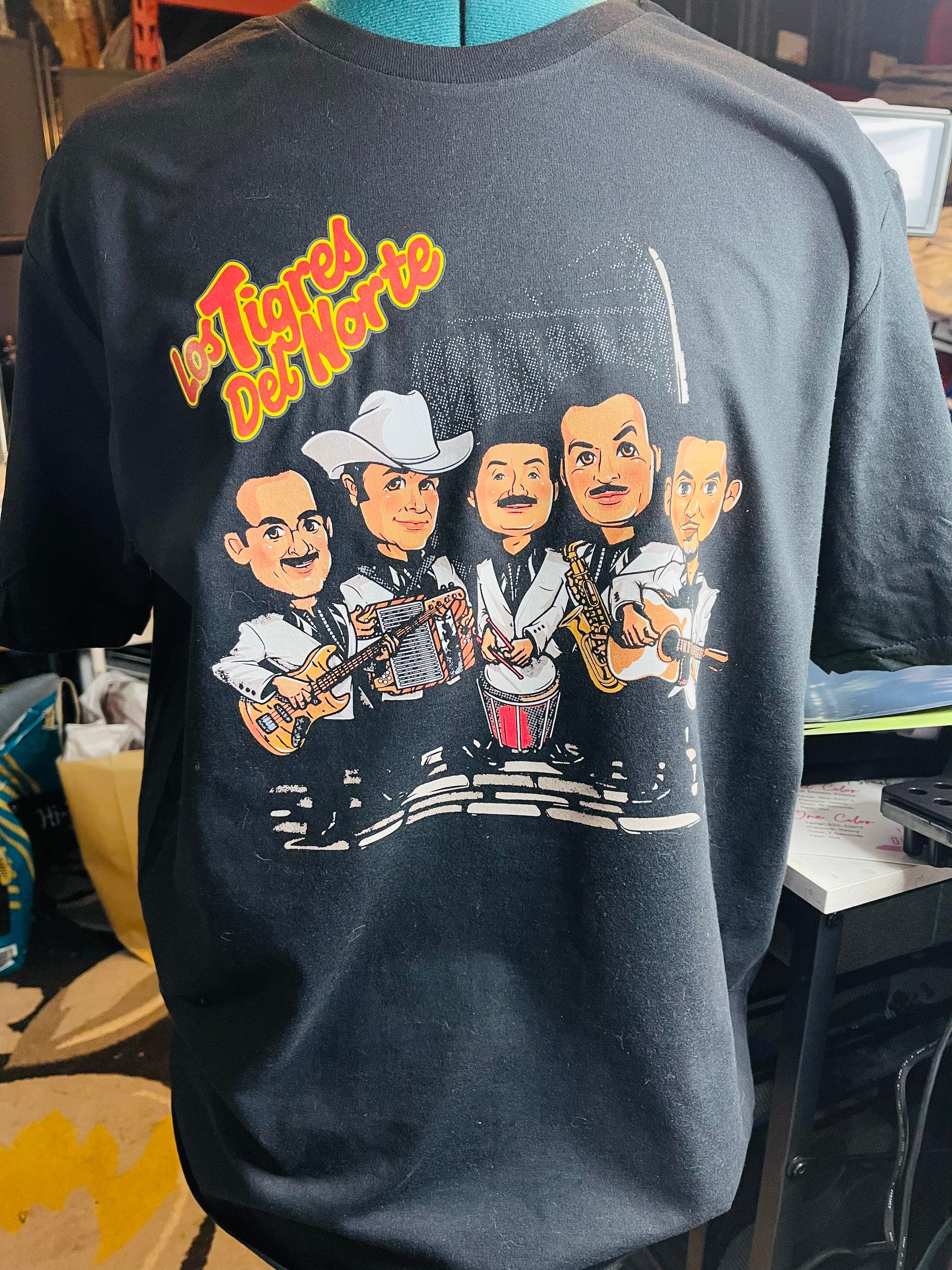 Los tigres del norte shirt Clearance