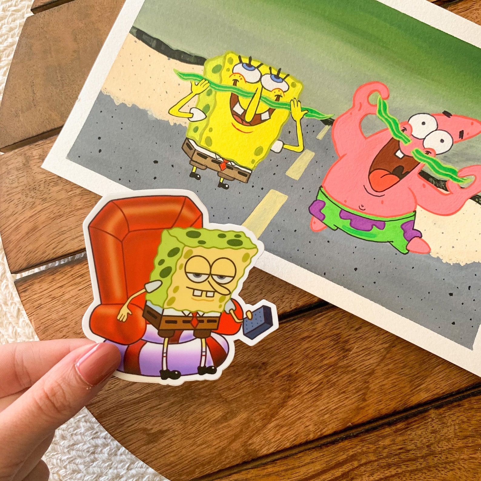 Ight Imma Head Out SpongeBob Meme Sticker Etsy ight-imma-head-out-spongebob-meme-sticker-etsy