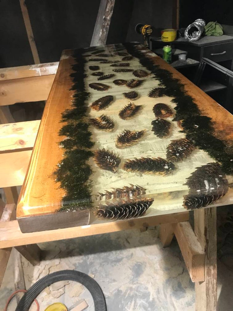 Live Edge Epoxy Table Etsy