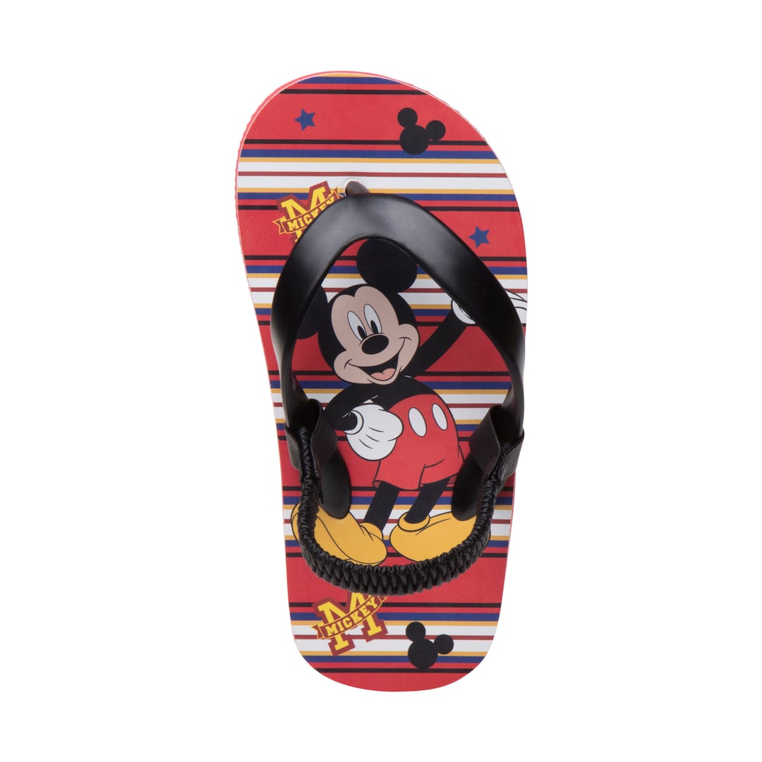 Mickey Mouse Kids Boys Flip Flop Beach Home Strappy Sandals Toddler