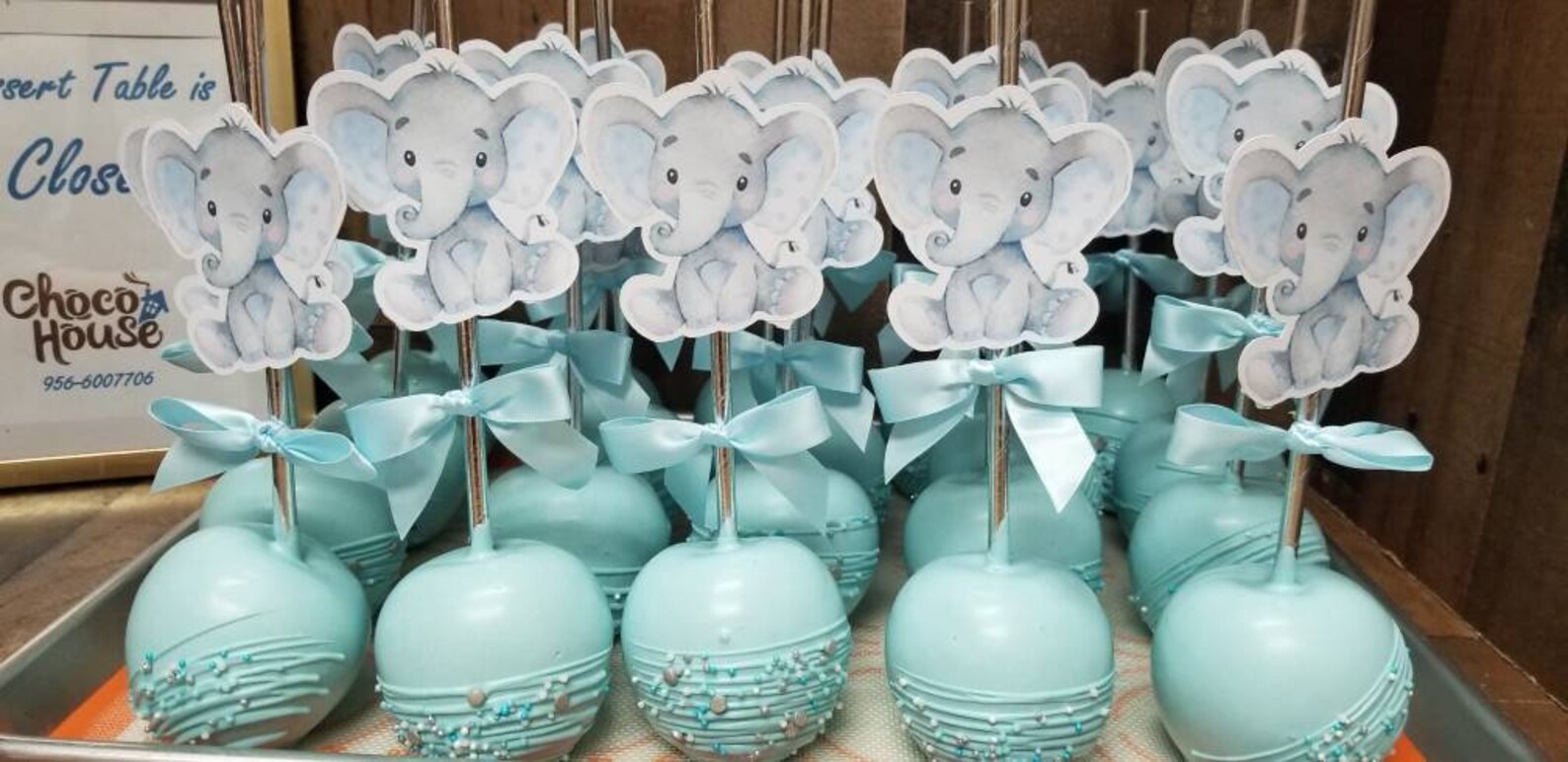 30 pc Baby Shower elephant themed treats bundle for candy Etsy