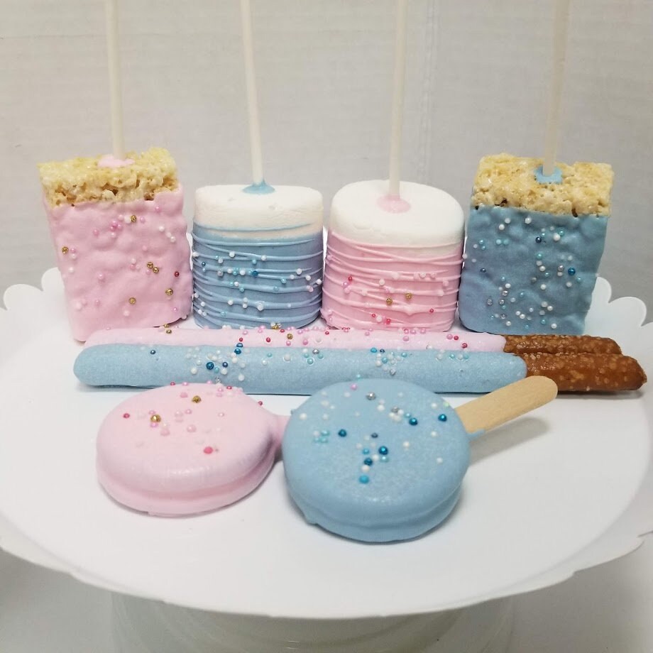 60ct Gender Reveal Treats Bundle Candy Table. Etsy