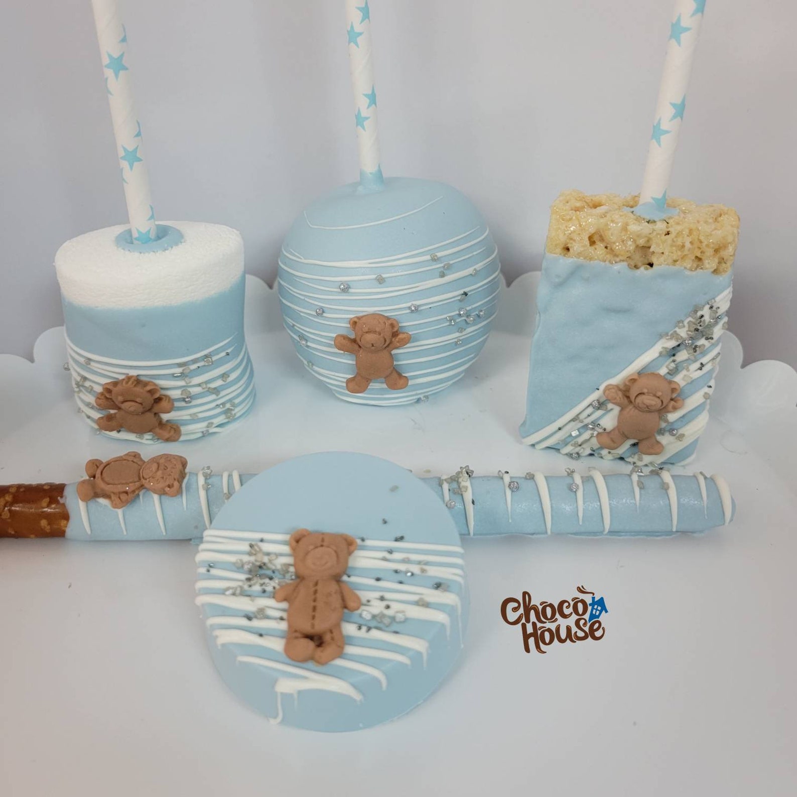 Teddy Bear Themed Baby Shower Treats Bundle for Candy Table. 30ct Etsy