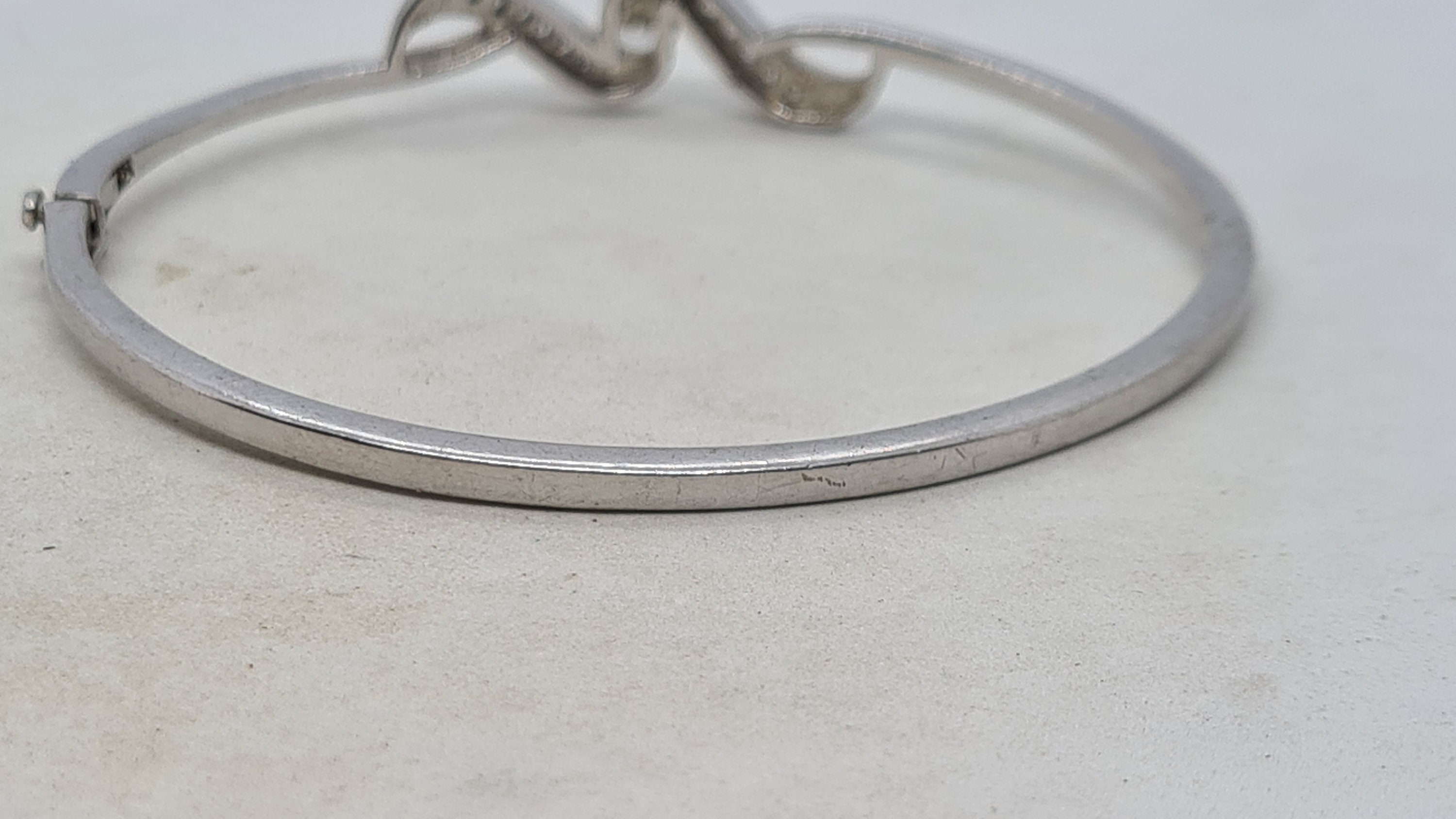 Jonc Argenté 925 Pour Femme Avec Zirconium - 12mm, élégant Et Léger