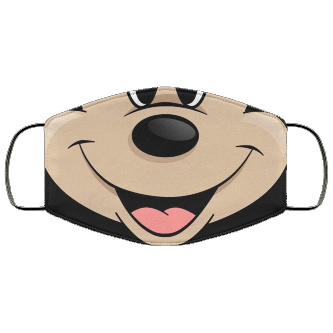 Mickey Mouse Máscara de cara / Unisex 3 Layer FaceMask Etsy