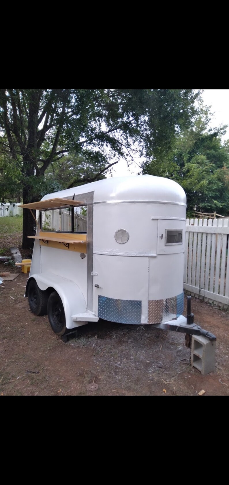 Vintage Horse Trailer Turn Into Lovely Mobile Bar Etsy