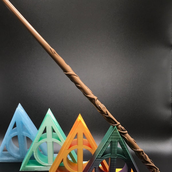 Wand Holder Stand to display your magic tool  |  Choose Any Color  |  Made by us deep in the rain forest mountains of Oregon