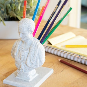 Julius Caesar Office Desk Pen Holder imagem 2