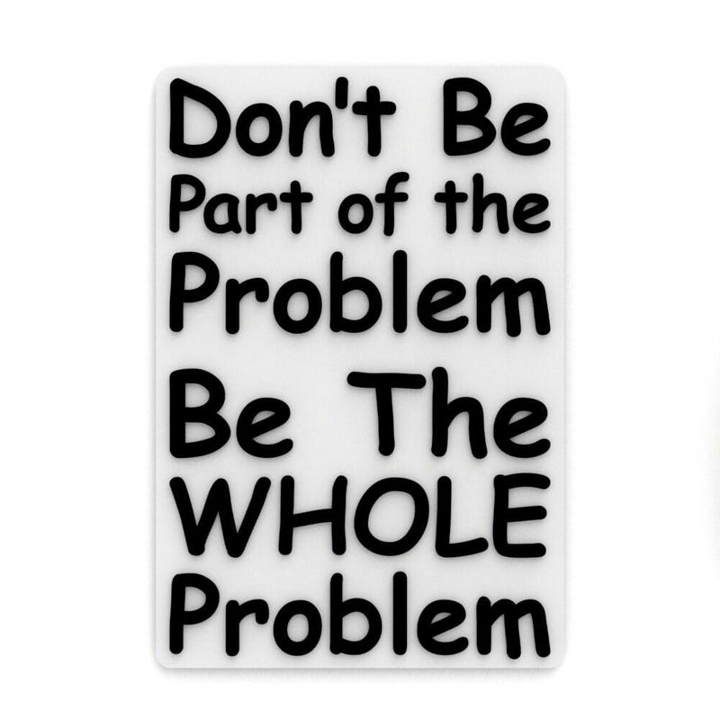 No Problem Sign Etsy No Problem Sign Etsy