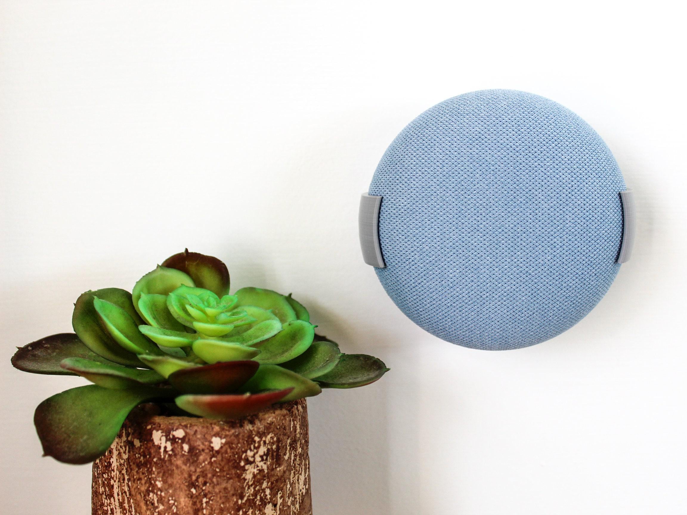 Google Nest Mini Low Profile, Minimalist Smart Home Wall Mount Holder ...