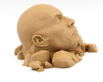 Dwayne Johnson 'The Rock' Figurine Desk Accent