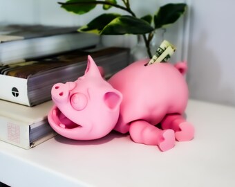 貯金箱 3D – 貯金と整理のためのクリエイティブで遊び心のあるデザイン
