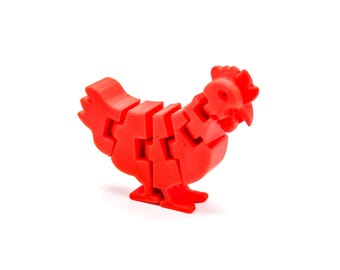 Flexi Chicken 3D – Adorable and Flexible Chicken Decoration