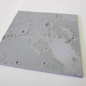 NASA 3D Topography Model of the NEAR and FAR Sides of the Moon 1 Cm 30 ...
