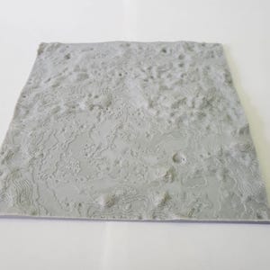 Maanlandingslocatie APOLLO 16: nauwkeurige 3D-topokaart van de Descartes Highlands