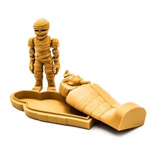 Mummy Sarcophagus 3D – Unique Egyptian-Themed Decoration