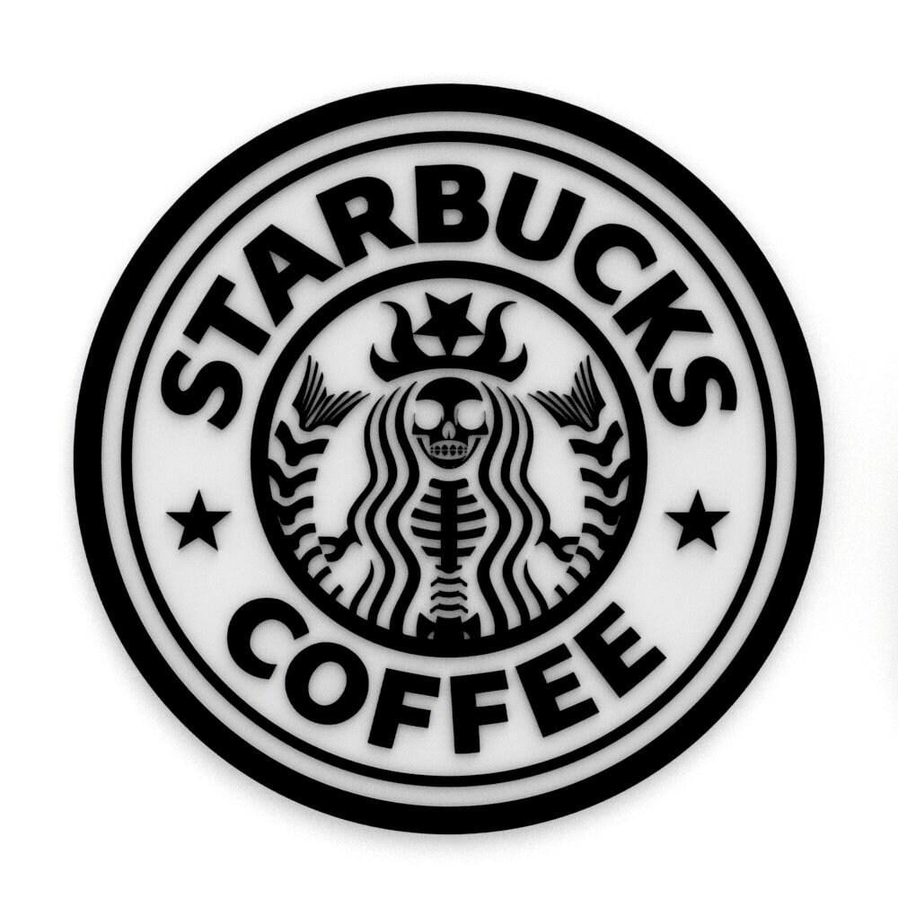 Sign | Starbucks Coffee - Etsy, image size:1000x1000