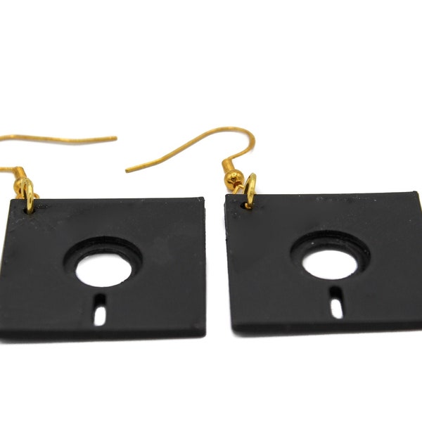 5.25" FLOPPY DISK Diskette Earrings