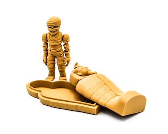 Mummy Sarcophagus 3D – Unique Egyptian-Themed Decoration