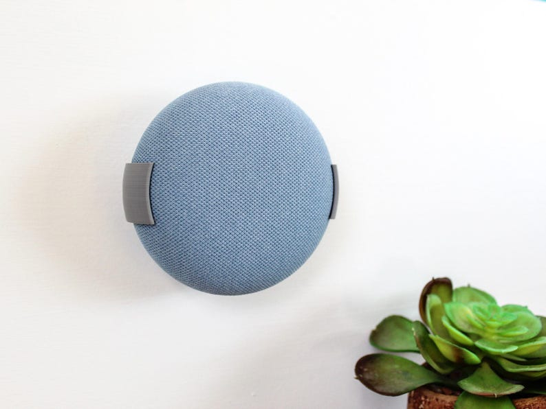 Google Nest Mini Low Profile, Minimalist Smart Home Wall Mount Holder ...