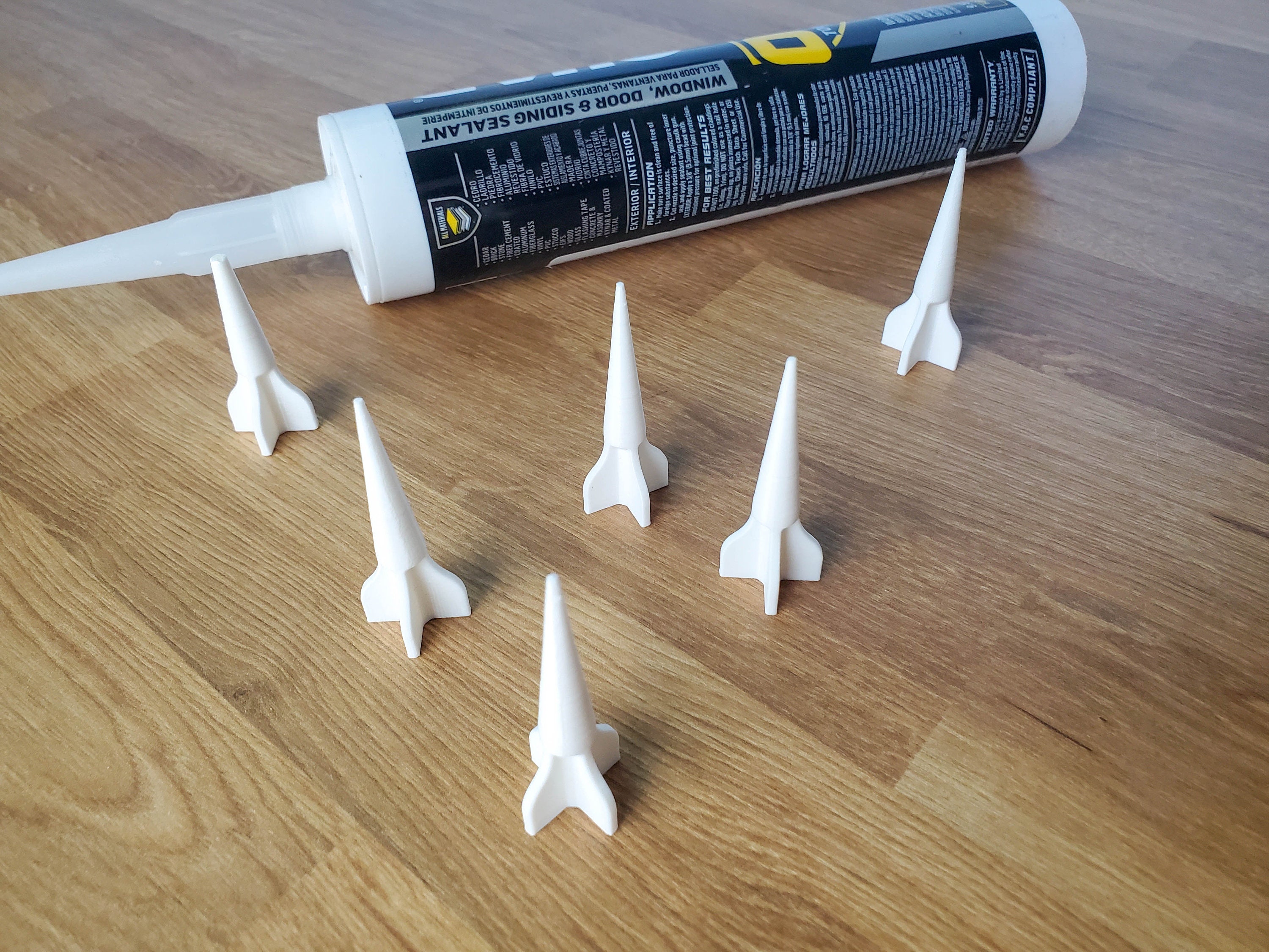 Caulk Saver Rocket plugs to prevent caulk from drying up Etsy